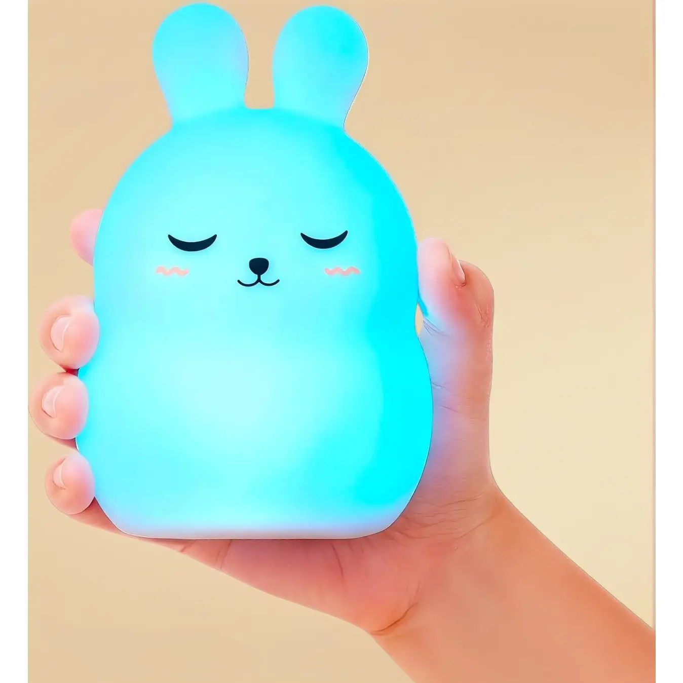 Mini Breathing Pal  - Mindfulness Breathing Light, Guided Visual Meditation Breathing Light, Anxiety Relief Items for Calm Down Corner/Meditation/Sleep Aid for Adult/Kid