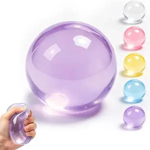 moldable non-rebound fidget toy6cm Stress Relief Coconut Oil Squishy Fidget Toy Soft Coconut Oil Stress Ball No Rebound High-value Appearance Reusable Coconut Oil Squeeze Ball Adhd Desk Decor | Ultra-Soft Hand Feel-MM