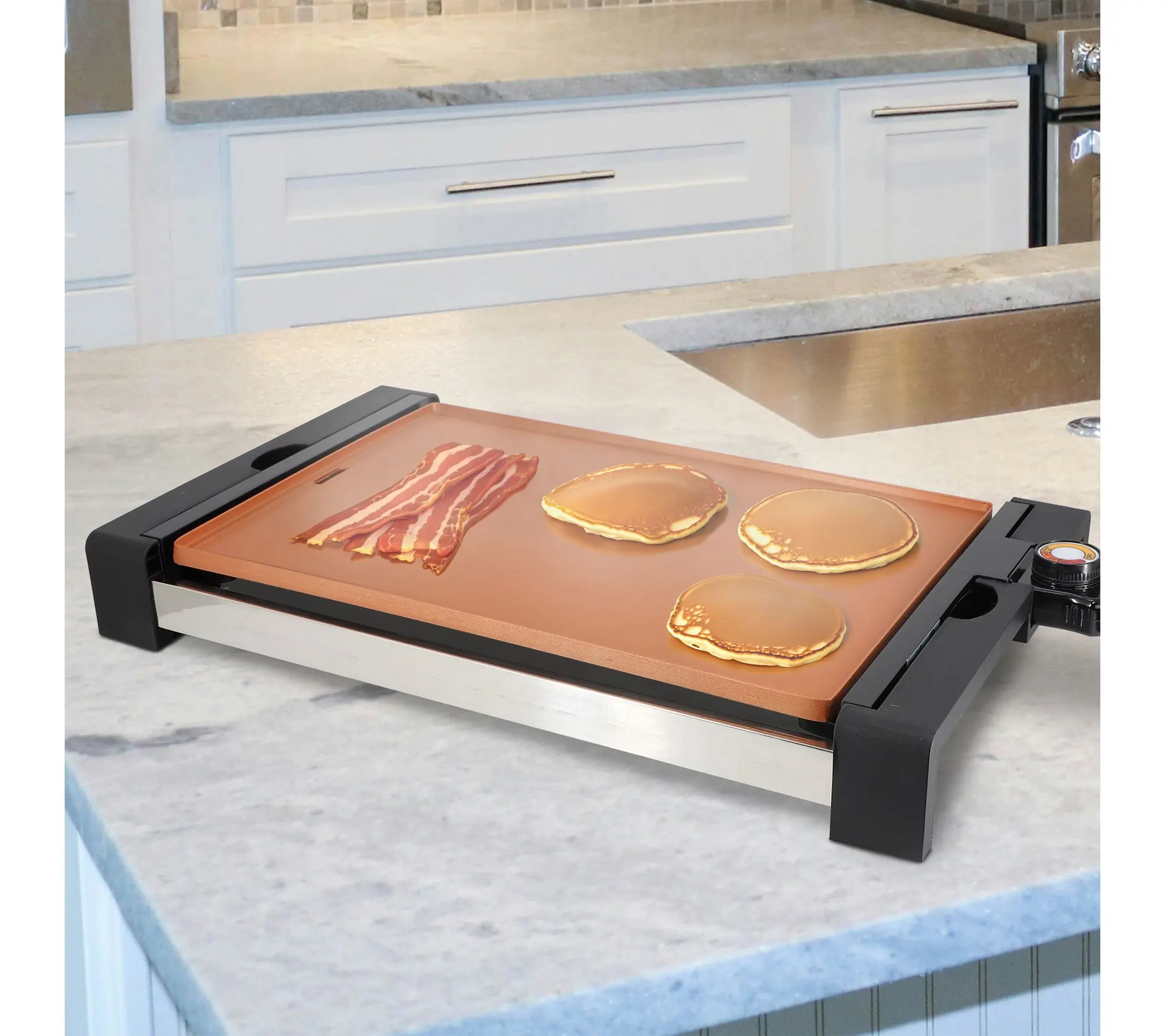 MegaChef 21" Copper Electric Griddle MegaChef 21" Copper Electric Griddle