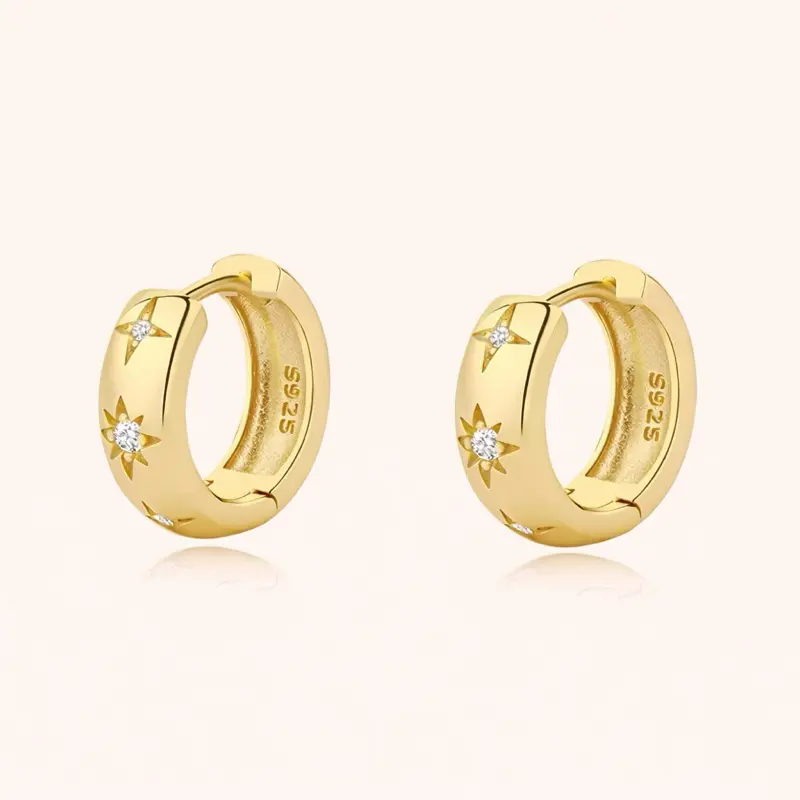 Aura Huggie- Earrings