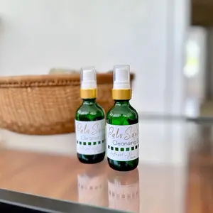 Palo Santo Cleansing Spray Infused with Crystal Quartz