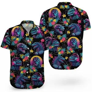Godzilla Men Shirt, Godzilla Button Shirt, Godzilla Hawaiian Shirt, Dinosaur Graphic Shirt, Bachelor Party Shirt, Movies Button Shirt