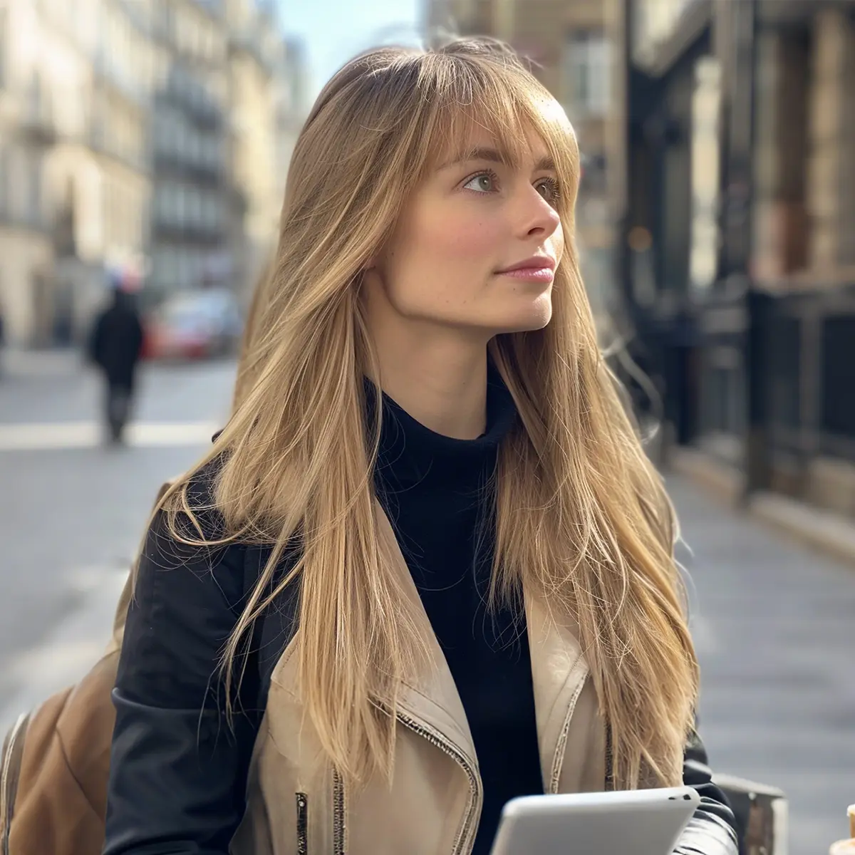 SMILCO/26-Inch | Gold Strange hair With Hair Bangs | SM7683