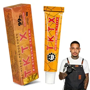 Tattoo Numbing Cream - Gold 99% International - Pain Free Tattoos - Effective Numbing Formula for No-Distraction Tattoos