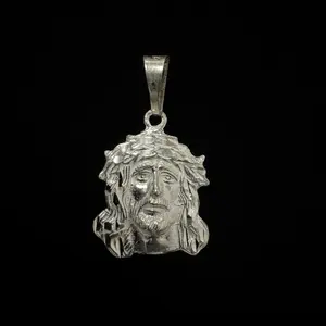 Rostro de Jesús de PLATA 925