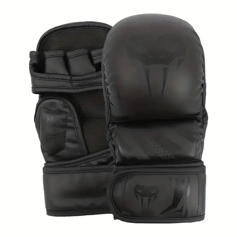 1 Pair Boxing Gloves, Muay Thai MMA Kickboxing Training Gloves, Punching Bag Gloves for Men and Women