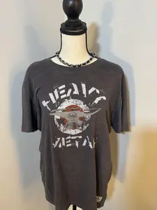 #46 Grey "Heavy Metal" Tee