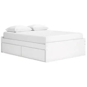 Onita Queen Platform Bed with 2 Side Storage