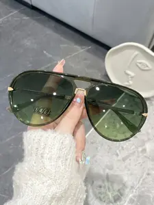 Gradient Trendy Glasses, Trendy Sun Glasses, Unisex Daily High-End Frog Goggles, Perfect for Parties, Outdoors, Vacations, Ideal Gift Choice