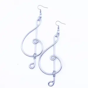 Melody Handcrafted Lightweight Aluminum Earrings - Nickel and Lead-Free