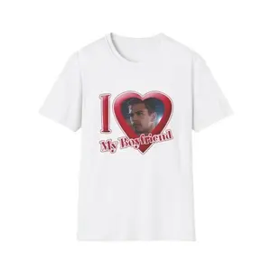I Love My Boyfriend Theo James Soft T-shirt - Unisex Fashion Statement Tshirt