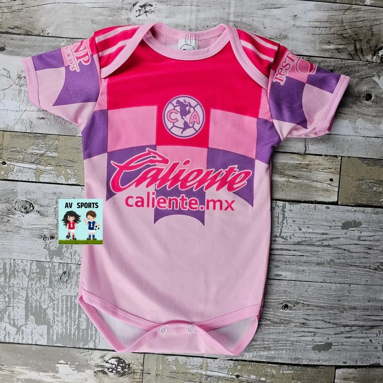 America Baby Jersey, Mexico Soccer Jersey para bebe E3M