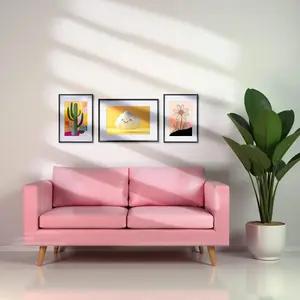 Minimalist Style Photo Frame, Wall Mounted & Desktop Decoration, Home Living Room & Office Decoration, Birthday Party Decoration