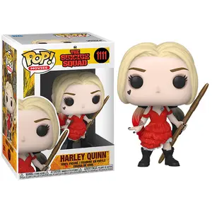 Funko Pop! Harley Quinn The Suicide Squad Movie 1111 Vinyl Figure in PopShield Protector