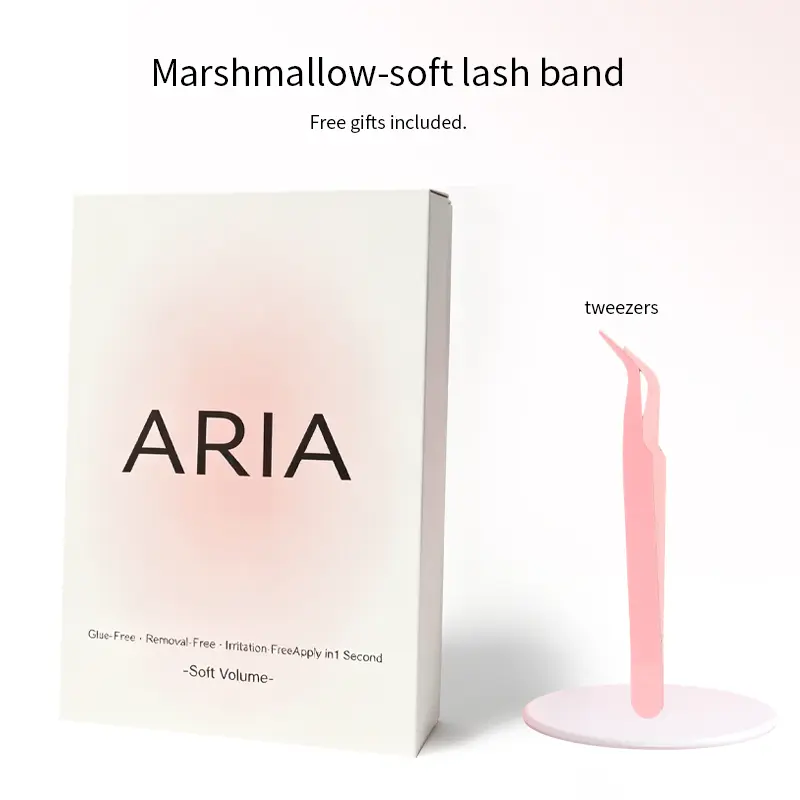 Pre‑Glued Invisible Lash Clusters | High‑Viscosity Self‑Adhesive Individual Lashes, No Extra Lash Glue Required, Non‑Sagging Comfortable Eye‑Safe DIY Lash Extensions, No Glue Residue, Perfect for Daily, Date & Party Looks