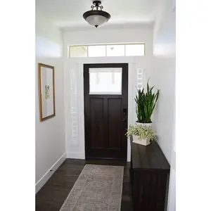 Clearance! 25" w x 20" L Bright White Small Front Door Window Curtain -washable