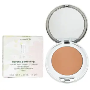 Clinique Beyond Perfecting Powder Foundation + Concealer - # 11 Honey (MF-G) 14.5g/0.51oz