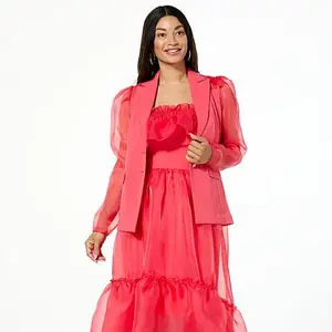 C. Wonder C Wonder Runway Mixed Media Blazer C. Wonder C Wonder Runway Mixed Media Blazer