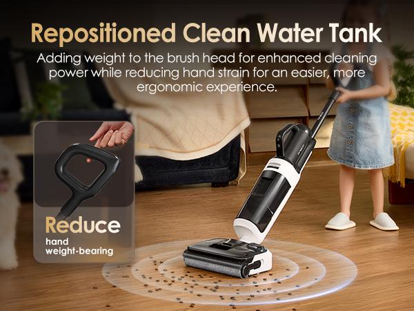 Tineco FLOOR ONE Switch S6 Stretch Breeze, Multi-Function Cleane, 180° Lay-Flat, Flashdry Self-Cleaning, Anti-Tangle Design