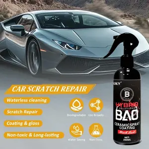 KDKN Hybrid BAO Ceramic Coating Spray (250ML) – Car Paint Ceramic Protection, Easy Application for Waxing & Maintenance, Includes Mesh Suit Polishing Agent