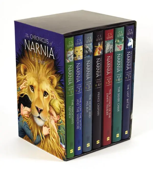 The Chronicles of Narnia Hardcover 7-Book Box Set: The Magician's Nephew , The Lion, the Witch and the Wardrobe, The Horse and His Boy, Prince Caspian,   The Voyage of the Dawn Treader, The Silver Chair, The Last Battle