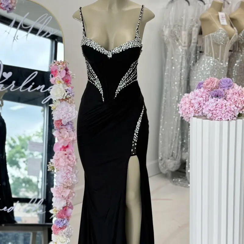 The Alice Stretch Satin Dress