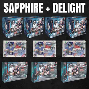 *COLTS* PICK YOUR SERIAL # NFL FOOTBALL BREAK: TOPPS CHROME SAPPHIRE X4 + FINEST DELIGHT X3 + CHROME DELIGHT X3