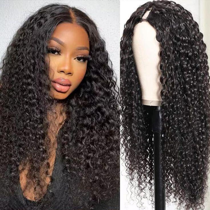 Tahikie V Part Curly Wig Straight Wig FB30 Highlight Wig Real Brazilian Human Hair Upgrade U Part Wig NO Leave Out Real Scalp Beginner Friendly 180% Density Glueless Wigs No Sew In NO Glue For Women #TikTokShopHolidayHau