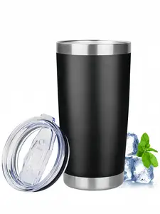 LMMAKE 20oz Tumbler with Lid Stainless Steel Double Wall Vacuum Insulated Tumblers Powder Coated Cups Travel Mug Keep Drinks Cold and Hot