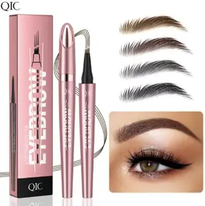 Eyebrow Pen for Women, Waterproof Microblading EyebrowPencil, Eye Brown Pen with a Micro-Fork Tip to EffortlesslyCreate Hair Like