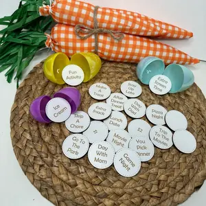 Easter Egg Tokens | Egg Filler | 20 Tokens + 2 Bonus Tokens