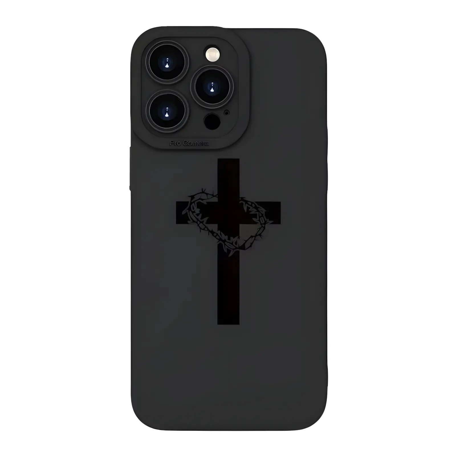 Cross Pattern Phone Case Cover Protector, Accessories, Matte Anti-Slip Protective Design, Compatible with Apple iPhone Models 17promax, 17pro, 17plus, Air 16plus, More