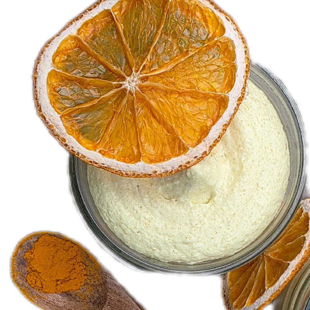 Succulant Mango Turmeric Glow Scrub – Brightening Exfoliating Body Polish (4oz)