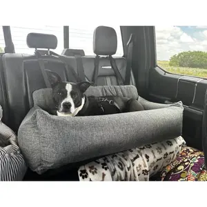 Protector Memory Foam Pet Car Bed Seat - 3 Sizes: Single, Double, & Full Back Seat
