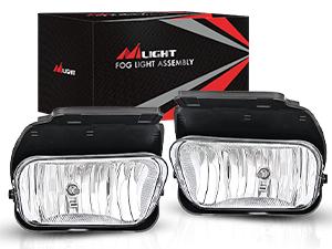Nilight Fog Light Assembly Compatible with 2002 2003 2004 2005 2006 2007 Chevy Silverado 1500 2500 3500 2002-2006 Avalanche w/o Body Cladding with H10 12V 42W Halogen Bulbs Nilight Fog Light Assembly Compatible with 2002 2003 2004 2005 2006 2007 Chevy Silverado 1500 2500 3500 2002-2006 Avalanche w/o Body Cladding with H10 12V 42W Halogen Bulbs