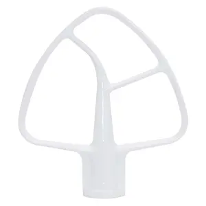 K45b Flat Beater Replacement For Kitchen-aid Stand Mixer. Coated Paddle W10672617 Wpw10672617 Compatible With Whirlpool Ksm45  Ksm75 Ksm88 Ksm90 Ksm100 Ksm110 Ksm120 Ksm150 Ksm160 Ksm180