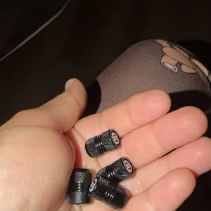 4-piece set of tire valve caps for Toyota models, corrosion-resistant, universal aluminum alloy dust caps, made of metal, dustproof and waterproof, durable, suitable for cars, bicycles, and motorcycles, practical!