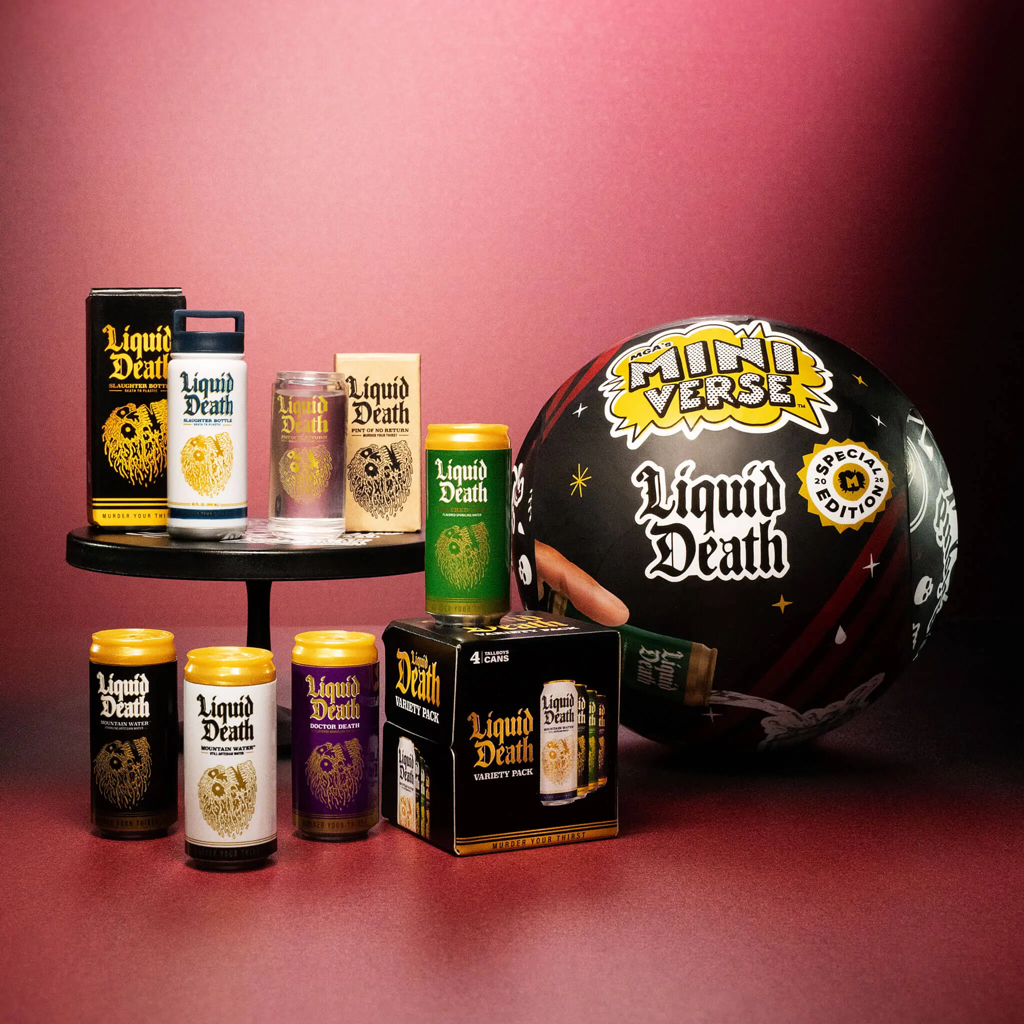 MGA's Miniverse Liquid Death SPECIAL EDITION, LIMITED, EXCLUSIVE