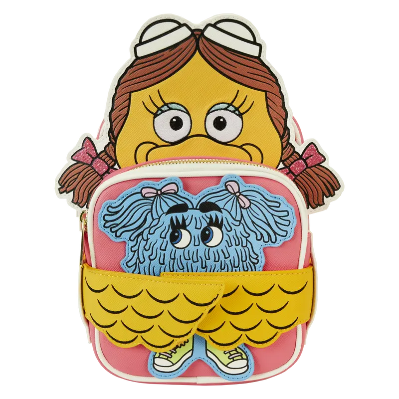 McDonald's Birdie the Early Bird Crossbuddies Crossbody Bag with Fry Kids Coin Bag