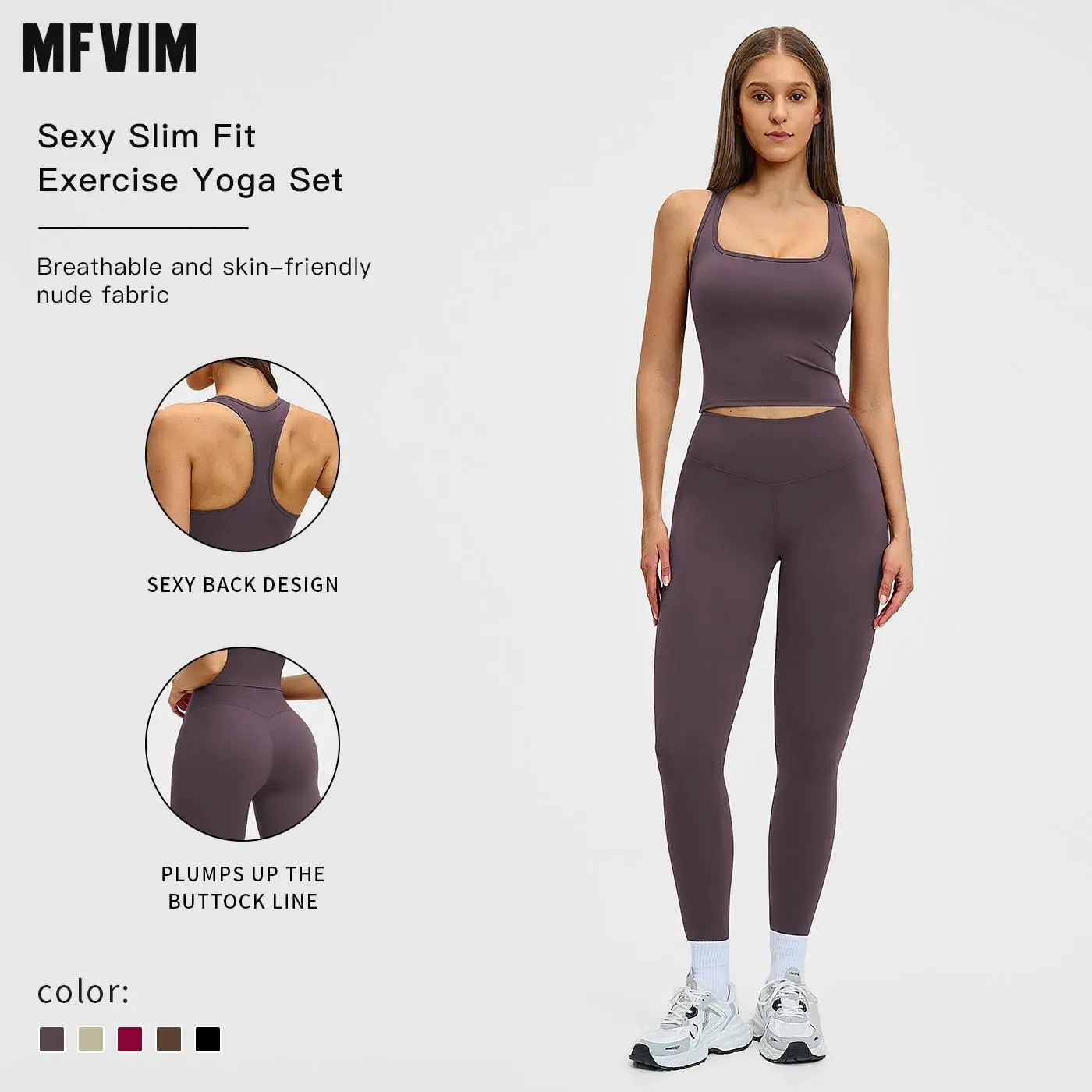 MFVIM Women’s Sporty Comfortable Co-ord Sets, Casual Athletic Two-Piece Set, Activewear for Gym & Daily Activities,travel essentials,camping essentials