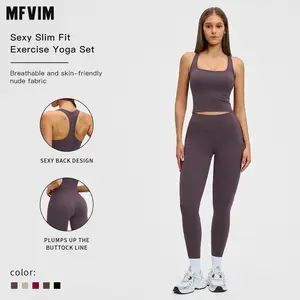 MFVIM Women’s Sporty Comfortable Co-ord Sets, Casual Athletic Two-Piece Set, Activewear for Gym & Daily Activities