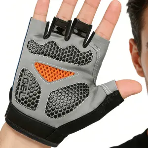 Sports half-finger gloves for men and women, suitable for outdoor cycling, fitness, driving, fishing, and riding gloves with breathability