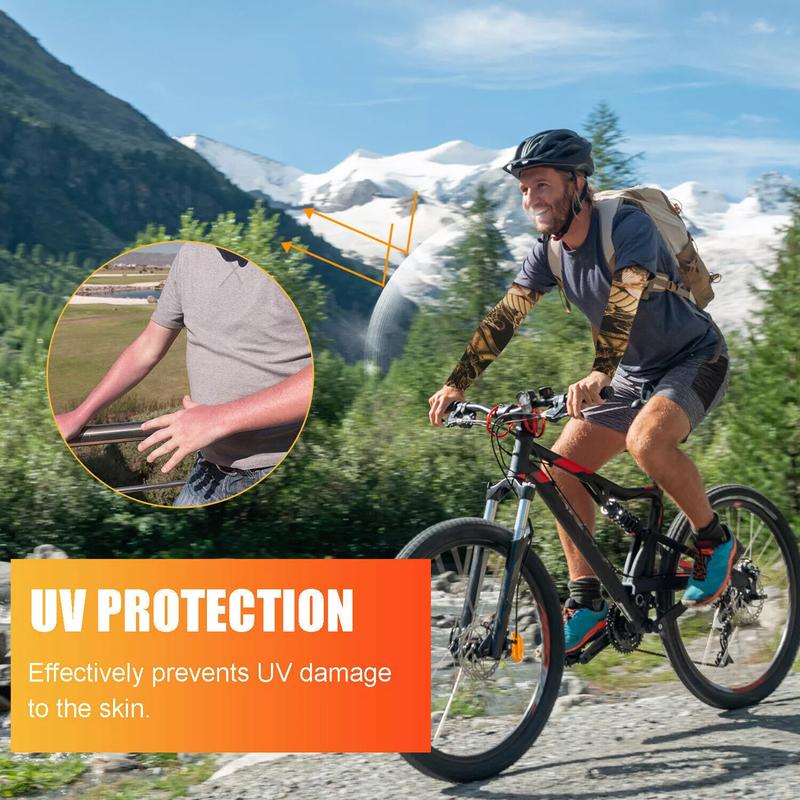 Dazone 10PCS Temporary Tattoo Sleeves, Arts Fake Cooling Tattoo Arm Sleeves for Men Women