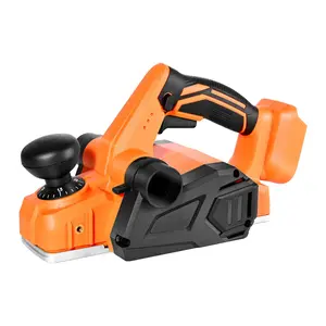 Cordless Handheld Planer, 3-1/4-Inch Cut Width, 15000 RPM, Brushless Motor, Electric Wood Planer With Adjustable Cut Depth For Precision Woodworking, Compatible With 18V Battery (Bare Tool Only)