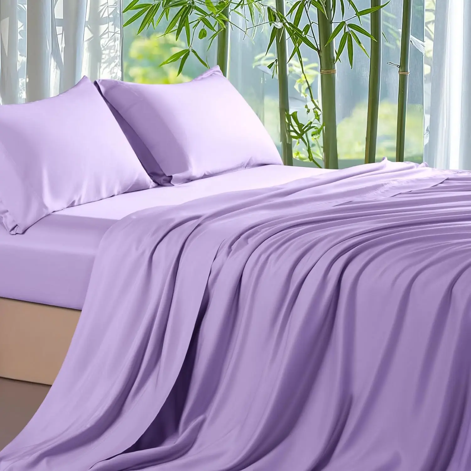 100% Bamboo- Light Purple