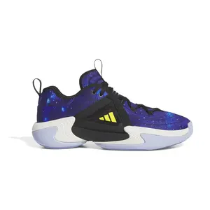 adidas Womens Exhibit Select Basketball Sneakers Shoes - Black, Purple