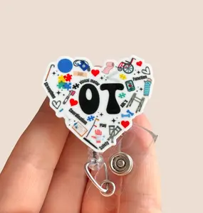OT badge reel - Occupational Therapist badge reel