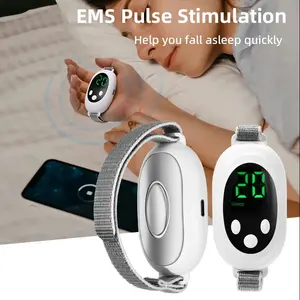 Sleep Aid Device, Micro-Current Sleep Instrument Anxiety Device, Portable Rechargeable Sleep Aid for Anxiety and Insomnia