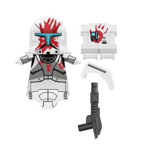 501st Clone Trooper Building Blocks Republic Commando Force 99 Hunter Crosshair Wrecker Echo Cody Rex Brick Figures popular