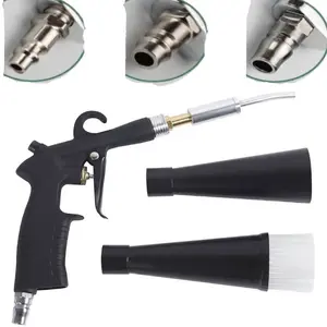 High-Pressure Car Cleaning Gun, Professional Interior Cleaner with Brush Head, Car Detailing Tool, Father's Day Gift Set, Car Wash Equipment, Car Wash Jet